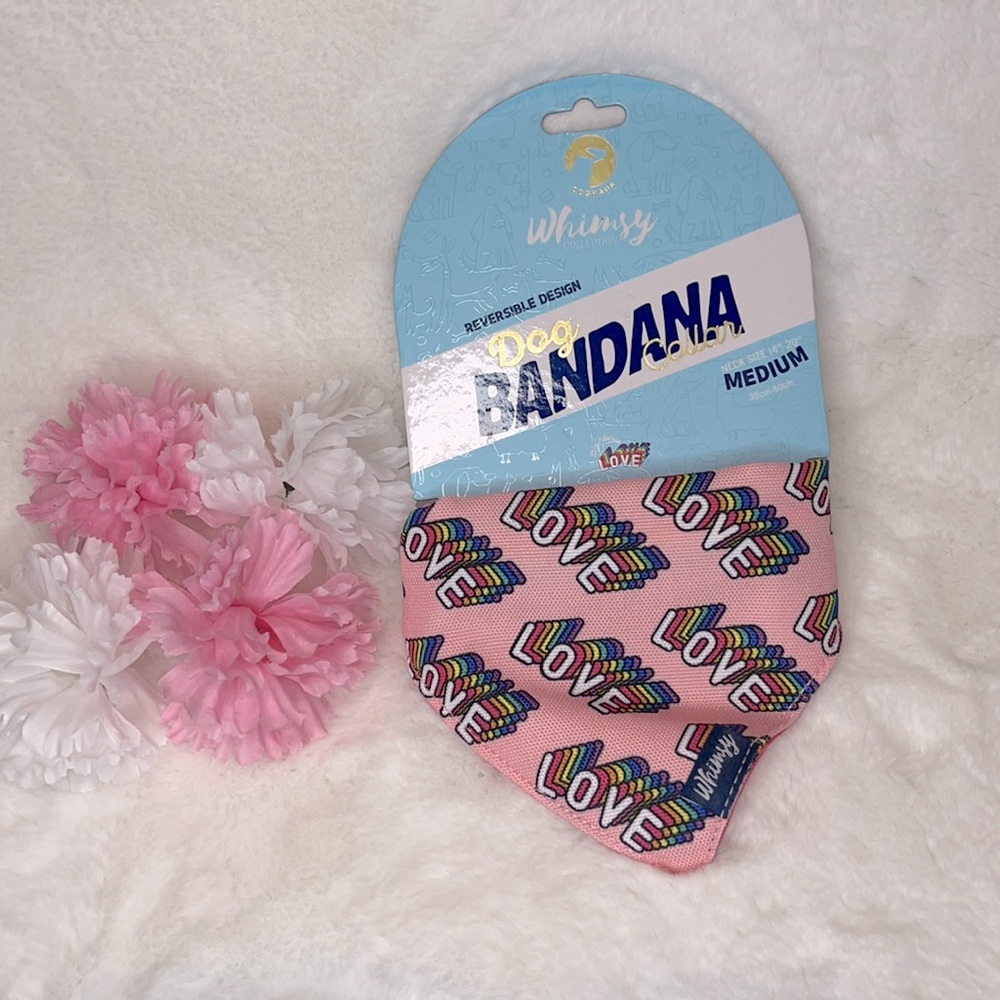 DOGHAUS Whimsy Collection Dog Bandana Collar